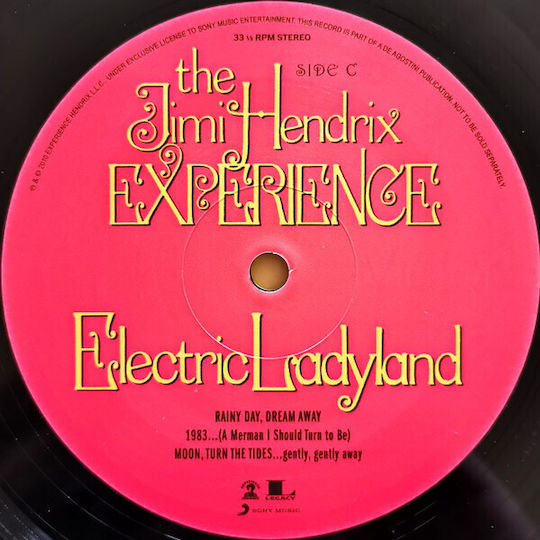 Jimi Hendrix Experience Electric Ladyland Vinyl