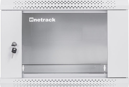 Netrack Wall Mounted Rack Cabinet 19U Gray