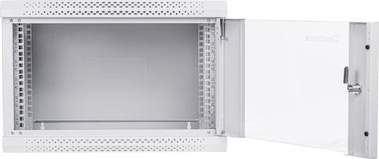 Netrack Wall Mounted Rack Cabinet 19U Gray