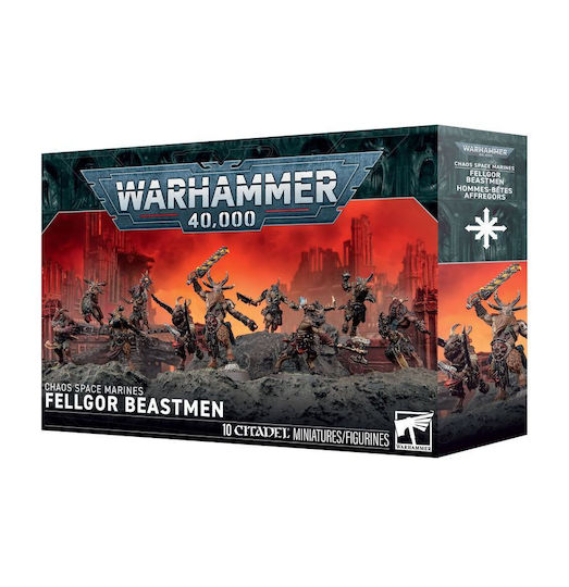 Warhammer 40k Chaos Rasse/Armee Space Marines Fellgor Beastmen 43-67