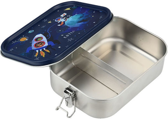 Estia Solar Jumb Inoxidabil Cutie de Prânz pentru Copii 1.2lt Albastru