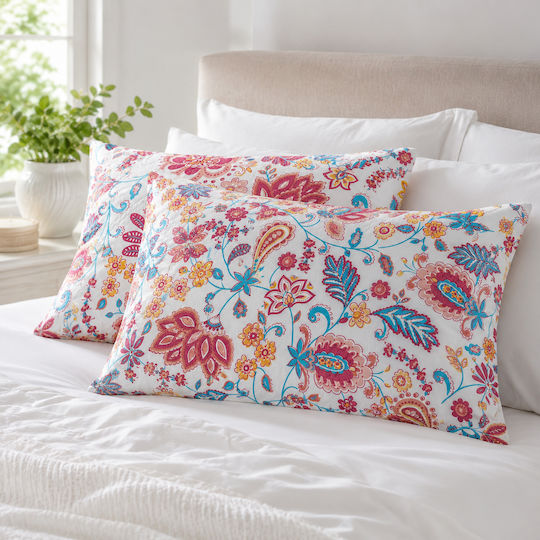 Kotonia Home Μαξιλάρι Ύπνου Polyester 50x70cm 2τμχ