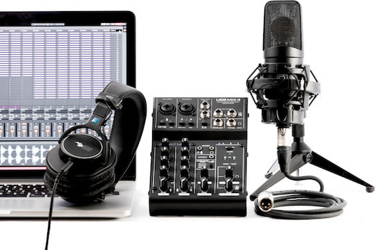 ART Pro Audio USBMix 4 Analog Mixer 4.0 Channels / 2 XLR Inputs