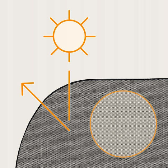 Lionelo Sunblocker Πλαϊνά Σκίαστρα Αυτοκινήτου 100x65εκ. 2τμχ
