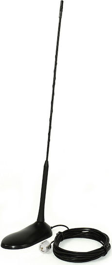 Pni Extra 45 Κεραία Cb Αυτοκινήτου 45cm Μαγνητική Βάση & Καλώδιο 4m 150w Pl259