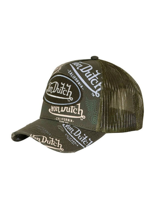Von Dutch Καπέλα Vd 1 Ct Cafe14 Khaki-vd 1 Ct Cafe14-khaki