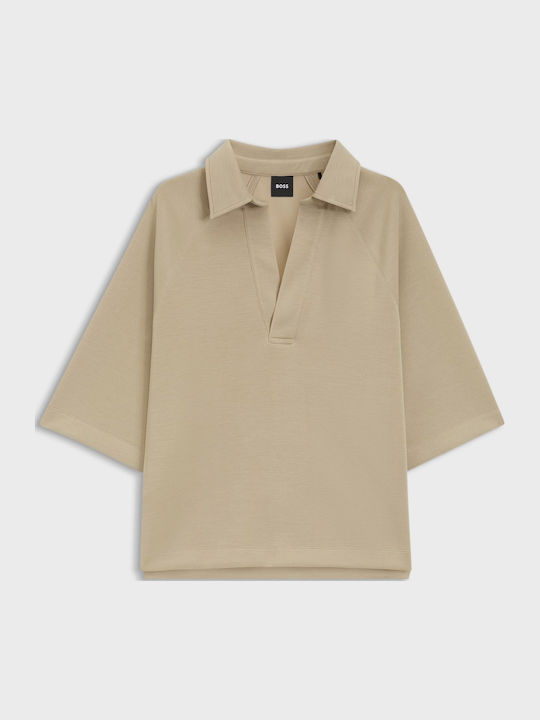 Damen Sweatshirt Beige