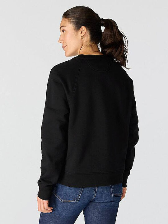 Long Women's Sweatshirt Black