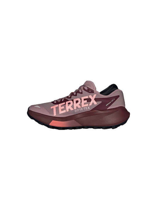 adidas Terrex Agravic Дамски Трейл Gore-Tex Magic Mauve / Distilled Pink / Maroon