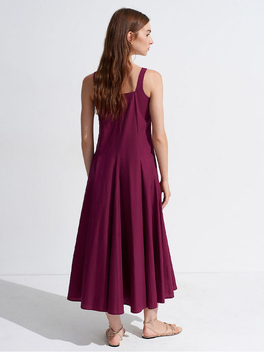 Rochie de vară Jupon Burgundy