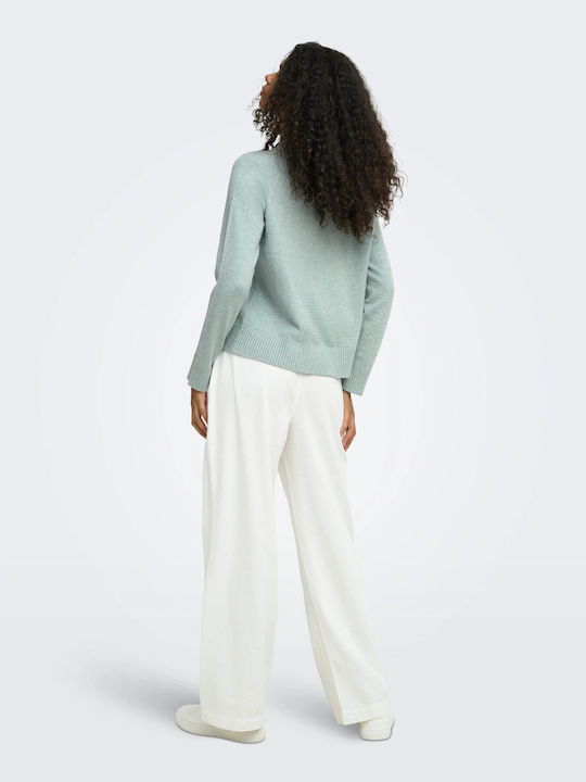 Damen Langärmeliges Pullover Jadeite