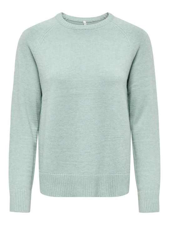 Damen Langärmeliges Pullover Jadeite