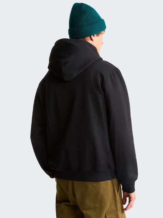 Herren Sweatshirt Mit Kapuze Schwarz