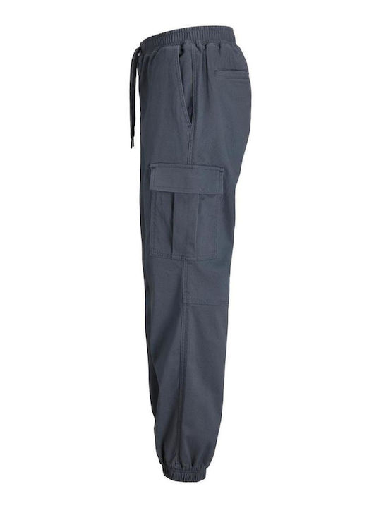 Pantalon Pentru Copii Cargo Din Țesătură Gri Turbulence