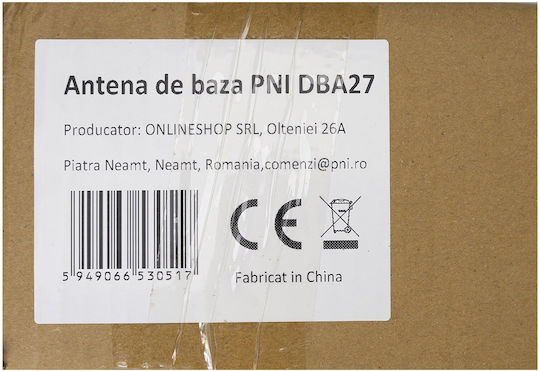 Pni Dba27 Antenă De Bază Cb 620cm 25-30mhz 100w 5,5dbi 5 Elemente So-239