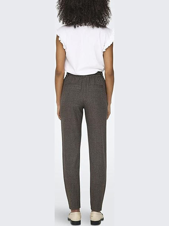 Only Pantalon Dama Din Țesătură Negru
