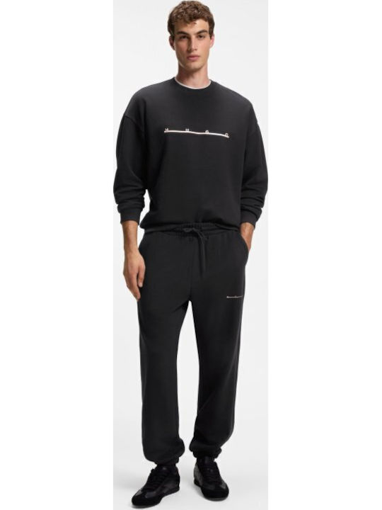 Sweatpants With Elastic Black