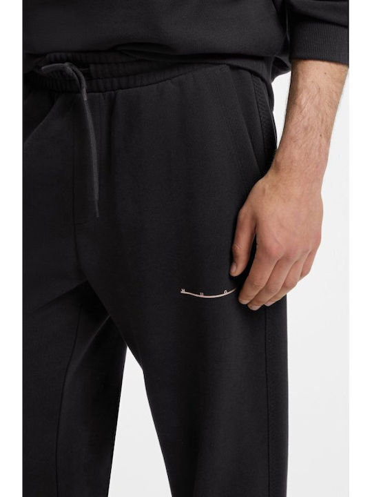 Sweatpants With Elastic Black