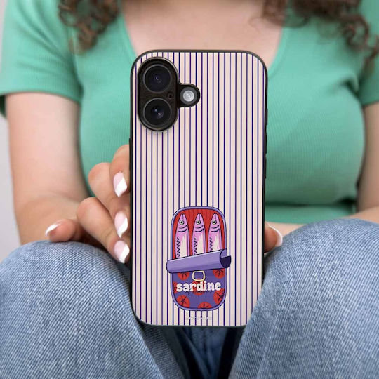 Sonique Stripe Stories Series Samsung Galaxy M34 5G Sardine Handyhülle