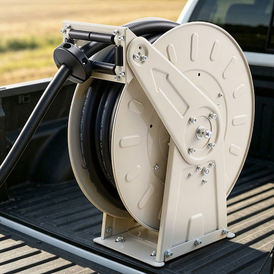 Vevor Καρούλι Λάστιχου Καυσίμου 19,05 X 15000 Mm Αυτόματης Επαναφοράς 300 Psi Ατσάλινο Πετρέλαιο Κηροζίνη Cyrgjpddk50fak6c2001v0