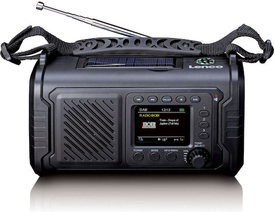 Lenco PDR-055 Φορητό Ραδιόφωνο Επαναφορτιζόμενο DAB+ με Bluetooth Γκρι