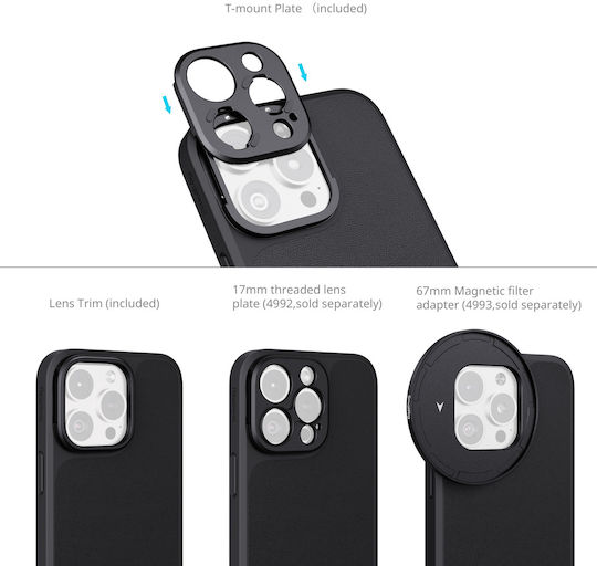 SmallRig 4988 Filmov Leichtgewichtige Fotografie-Koffer-Set für iPhone 16 Pro
