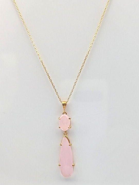 Grekas Halskette aus Rosa Vergoldetem Silber Grekas Halskette aus Rosa Vergoldetem Silber