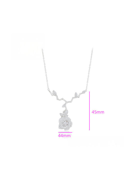 Chrysothemiss Necklace Crystal Rose Chrysothemiss Necklace Crystal Rose