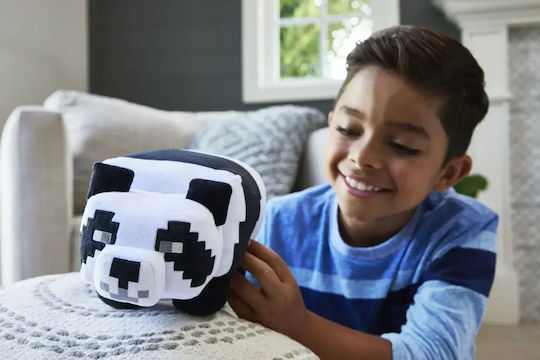 Minecraft Λούτρινο Αρκουδάκι για 3+ Ετών 20 εκ.