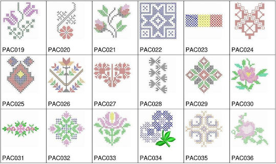 Efa Ethno Folk Craft Embroidery Patterns