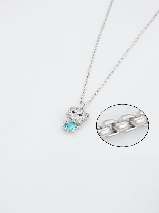 Chrysothemiss Necklace Crystal Bear Chrysothemiss Necklace Crystal Bear