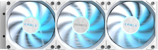 Gigabyte EAGLE 360 ICE Wasserkühlung AIO CPU Mit Dreifacher Ventilator 120mm Weiße