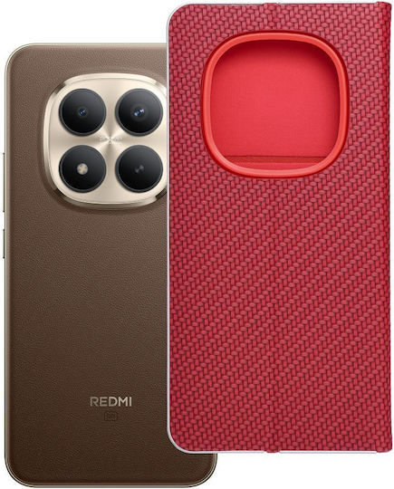 Forcell Luna Book Metallic Red for Redmi Note 15 Pro+ / Poco M8 Pro