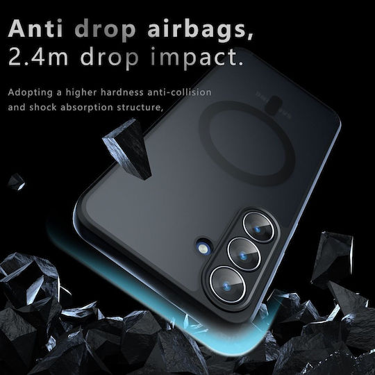 Techsuit Purefrost Umschlag Rückseite Silikon Schwarz (Galaxy S26 FE)