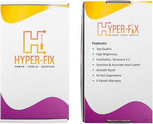 Hyper Fix Ecran cu Mecanism Tactil și Ramă pentru Xiaomi Redmi 15 5G (Negru)
