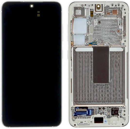 Samsung O ecran cu Mecanism Tactil și Cadru pentru S23, S911B (Negru)