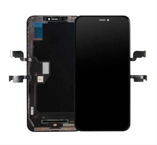 LCD Дисплей Сензорен Екран Iphone Xs Max TFT Incell Zy Черен OEM0101051