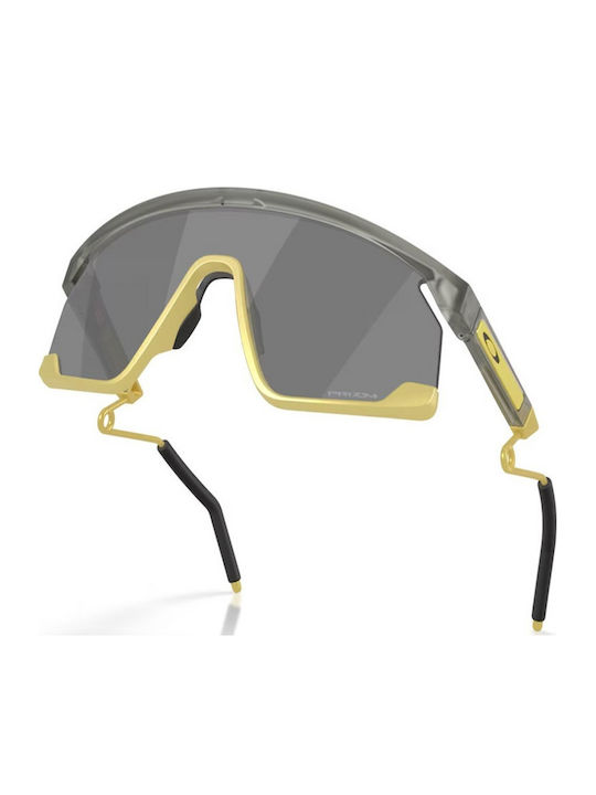 Oakley Унисекс Слънчеви очила с Златна Пластмасова Рамка и Златни Стъкла