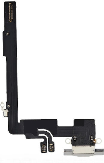 Apple iPhone 16 Pro Max Anschluss Zum Aufladen Flex Kabel Weiß Titanium Oem