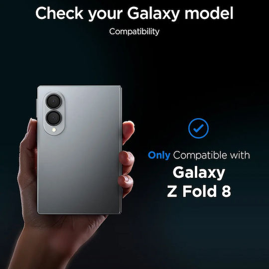 Spigen Protecție Cameră Tempered Glass Negru pentru Galaxy Z Fold 8