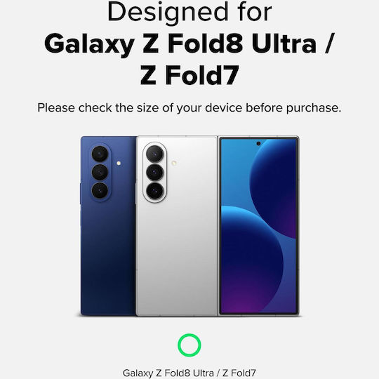 Ringke Рамкова Защита на Камера Закалено Стъкло Черна за Galaxy Z Fold8 Ultra