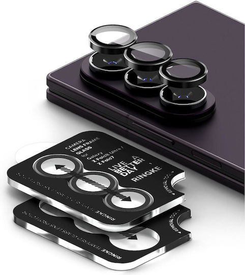Ringke Рамкова Защита на Камера Закалено Стъкло Черна за Galaxy Z Fold8 Ultra