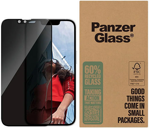 PanzerGlass Privacy Закалено стъкло (iPhone 17e / 16e / 14 / 13 / 13 ProXiaomi 13 Pro)
