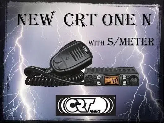 CRT One N Car CB 4W with Monochrome Screen