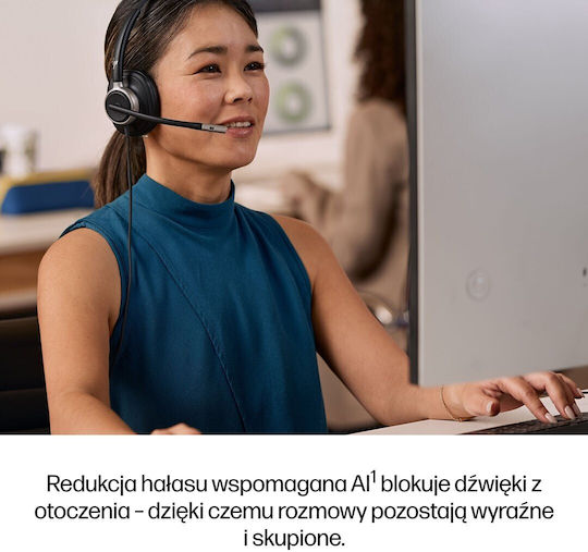 Hp Poly Mission 815 Monaural Usb Wired Headset