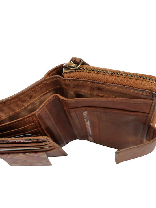 Leather Women's Wallet Brown