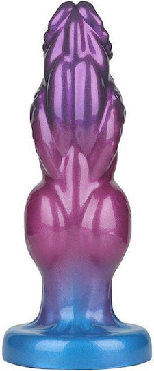 Power Monsters Inflatable Dildo With Suction Cup Purple