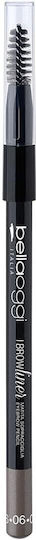 Bellaoggi I Brow Liner Wasserdichtes Augenbrauen-Bleistift für Augenbrauen 006 Dunkelbraun 1,1gr