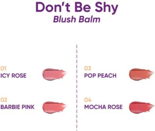 Nejha Nejha Rouge & Blush Mocha Rose 10g