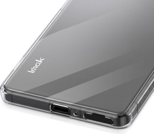 Imak Handyhülle Sony Xperia 1 Viii Silikon 1,5 Mm Erhöhte Kanten Transparent